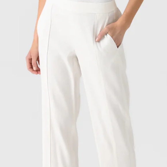 Vince Pants - Vince Women's linen blend Pull-On Pants